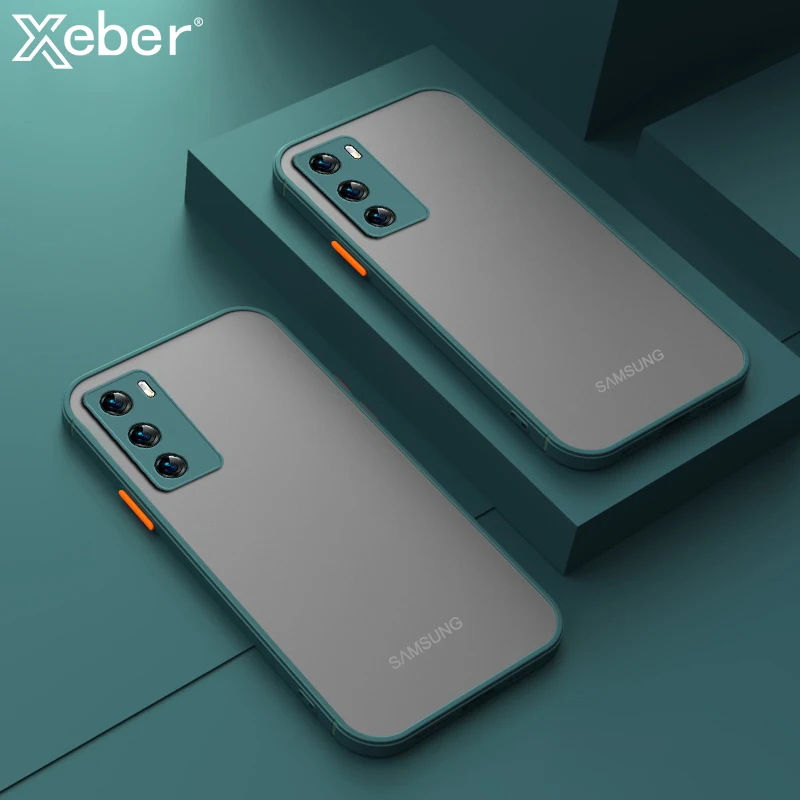 Противоударный Матовый Прозрачный чехол для Samsung A51 A71 M51 A21S A31 A20S A02S A50 A70 A30 A20 A10S A01