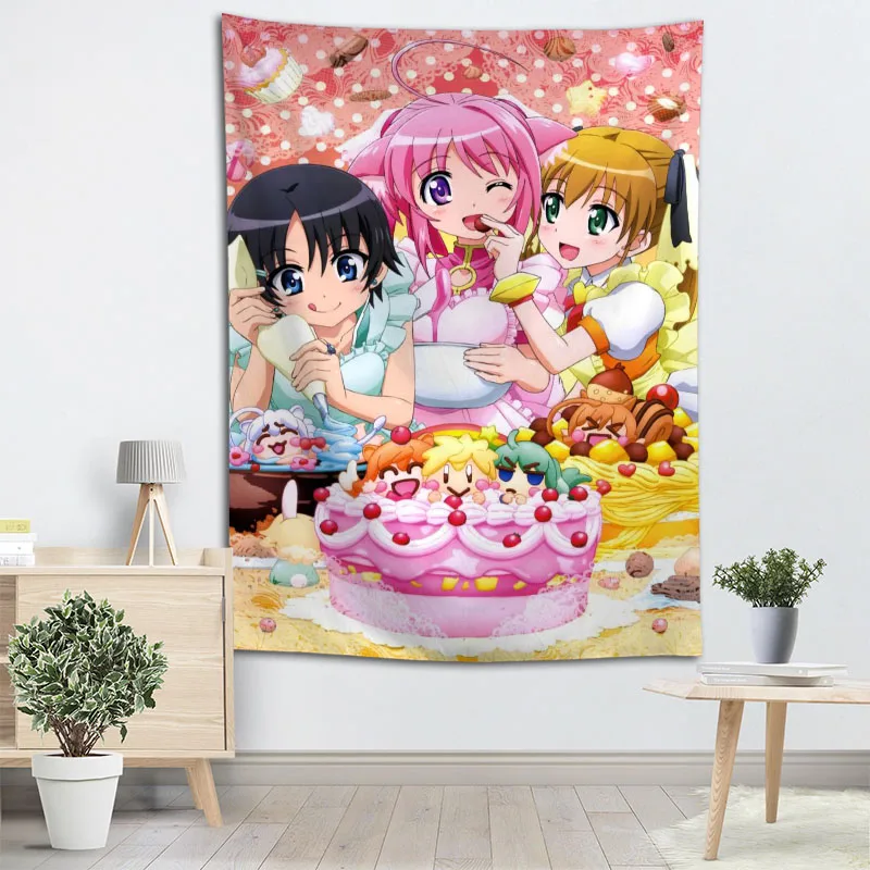 

DOG DAYS Anime Tapestry Wall Hanging Decor Wall Cloth Tapestries Home Decoration Accessories Psychedelic Carpet Decorative 2.25