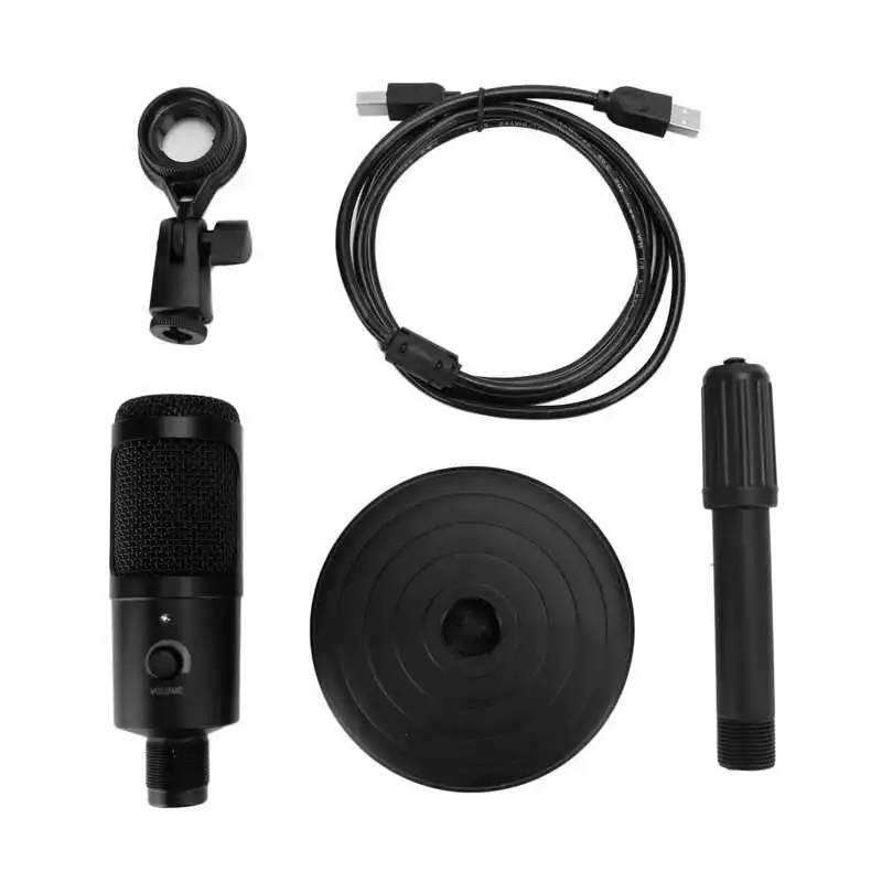 Конденсаторный микрофон настольное основание выдвижная подставка USB-микрофон