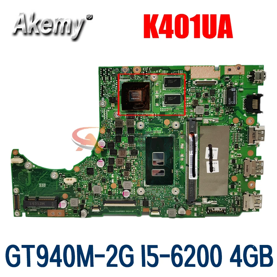 

Материнская плата для ноутбука ASUS K401UQ K401U K401UA K401UX K401UB