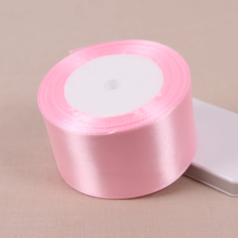 25 ярдов/рулон шелковая атласная лента 22 м | Дом и сад