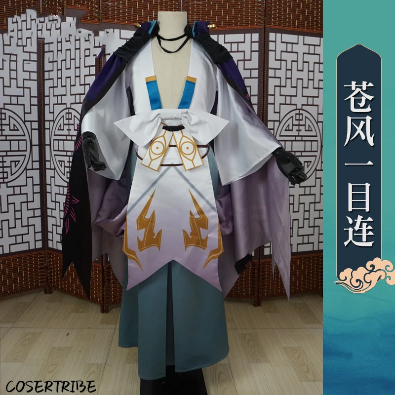[Customized] Anime Onmyoji ICHIMOKU REN New Skin Japanese Kimono Gorgeous Cosplay Costume UnisexHalloween Free Shipping 2019 |