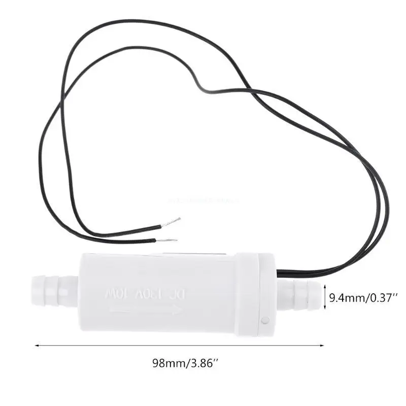 Plastic Liquid Water Flow Sensor Magnetic Switch 10W OD10mm Range 1.5-10L/min DC 110V Normal Open Type Dropship | Инструменты