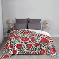 shakhrisyabz suzani uzbekistan floral blanket bedspread bed plaid duvets towel beach blankets for bed