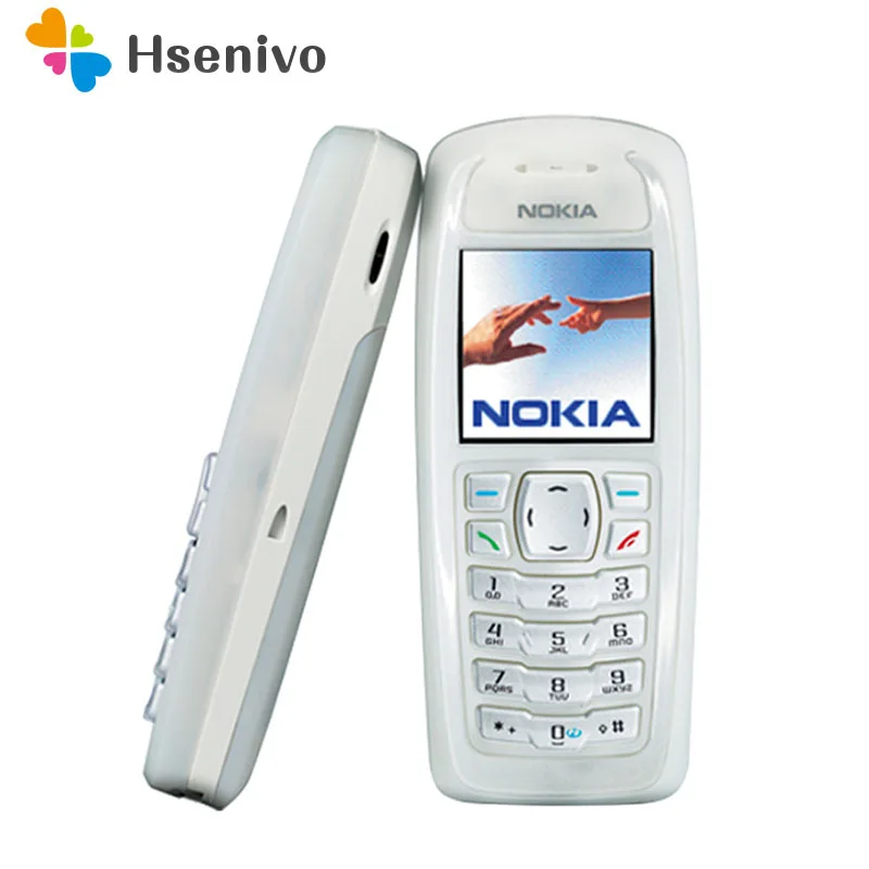 Nokia 3100 Восстановленный Оригинальный разблокированный GSM бар 850 мАч Поддержка