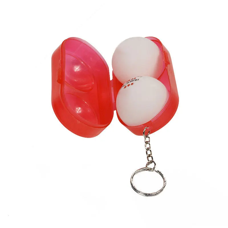 white balls red box Мячи для настольного тенниса, новинка, ABS 40+ мм, чехол, мячи для пинг-понга, мячи для пинг-понга, аксессуары для настольного тенниса, подарок(2 мяча+ 1 чехол - Цвет: white balls red box