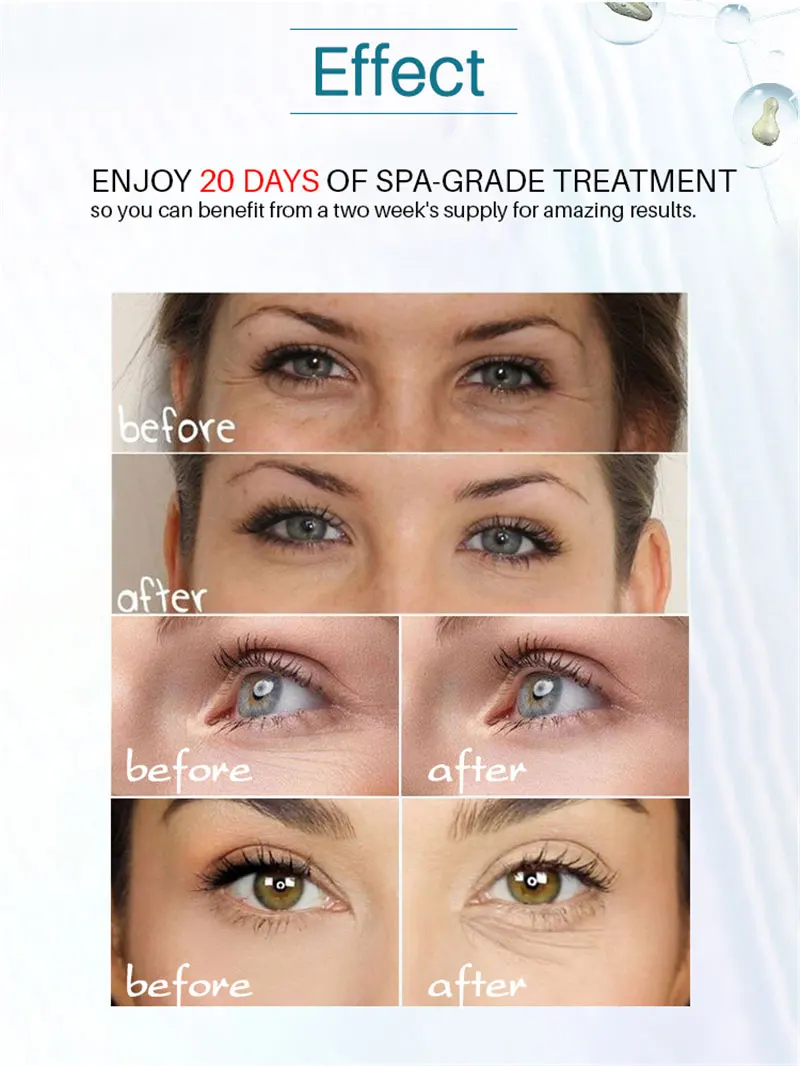 1 коробка коллагеновая маска для кожи вокруг глаз от Тёмных кругов и мешков под