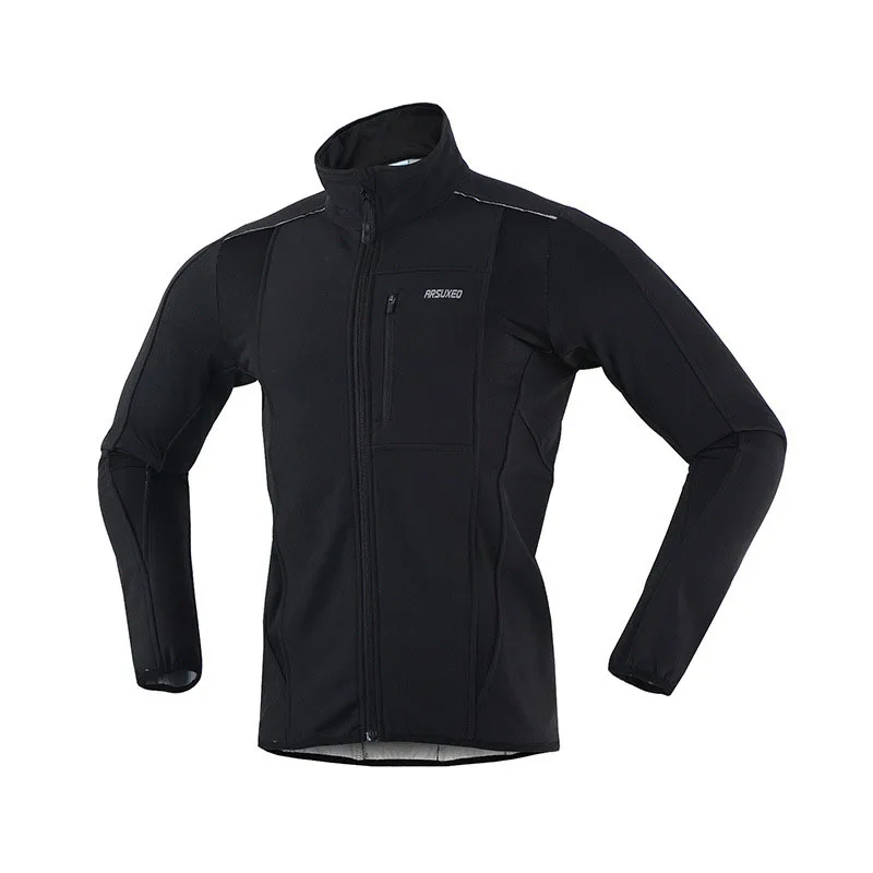 

Winter Thermal Fleece Cycling Jacket Men Warmer Bicycle Road Bike Raincoat Windproof Waterproof Long Jersey Sports Clothing