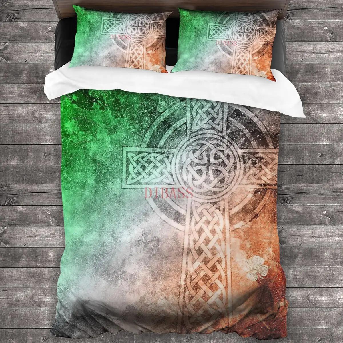 

Состаренный ирландский кельтский комплект одеял с 2 наволочками, комплект мягкого пододеяльника из микрофибры, комплекты постельного бель...