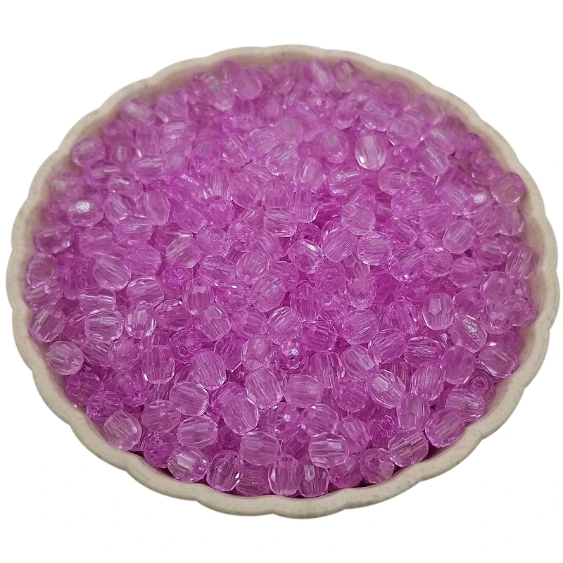 Алмазные акриловые бусины горячей огранки для рукоделия изготовления украшений