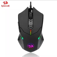 gaming mouse wired with rgb led 64000 dpi 6 buttons ergonomic centrophorus gaming mouse for pc redragon m601 centrophorus