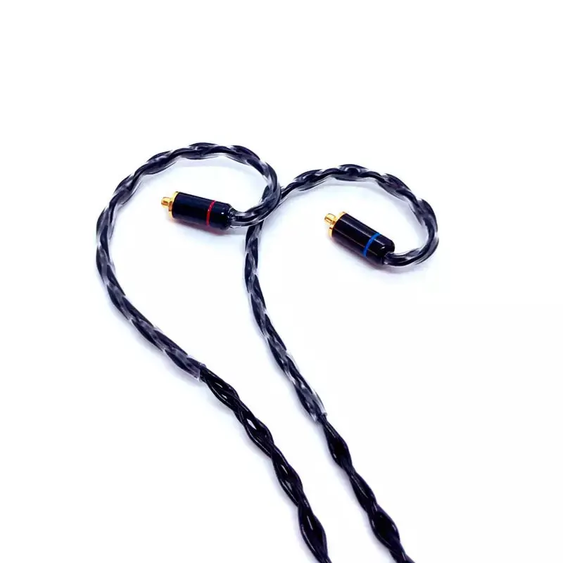 Шейный аудио кабель для MMCX 0 78 75 мм 2Pin SE215 SE535 ZST IE80S QDC A2DC шнур 500 мА/ч Bluetooth5.0 HiFi