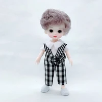 1 Set 13 Movable Jointed Dolls With Fashion Dress Mini 16cm BJD Baby Boy Doll Toy for Girls Gift