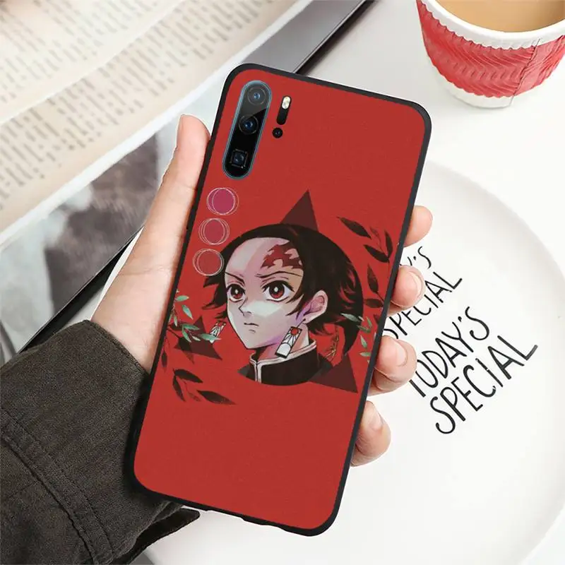 

Demon Slayer Anime Kimetsu No Yaiba Phone Case For Huawei P40 P20 P30 lite Pro P Smart 2019 Mate 40 20 10 Lite Pro Nova 5t