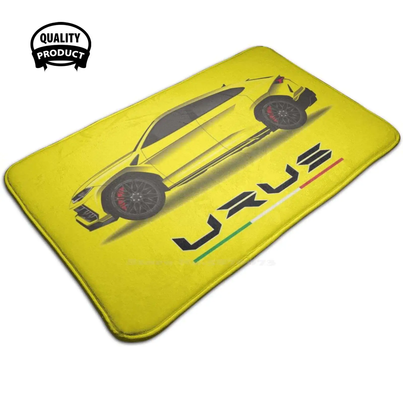 Lambo Urus Door Mat Foot Pad Home Rug Super Car Sport 4X4 Suv |