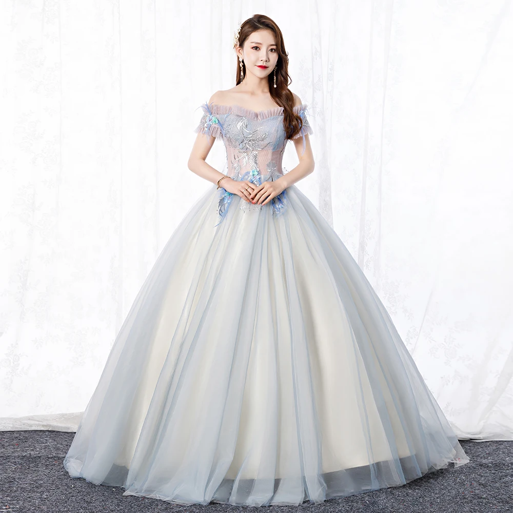 Женское платье с Золушкой вечерние нее для выпускного вечера 15 лет 2019 | Свадьбы и