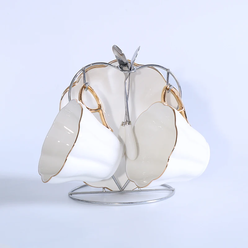 Керамическая чашка для кофе эспрессо и блюдце капучино дорожная чашки чая OO50BD |