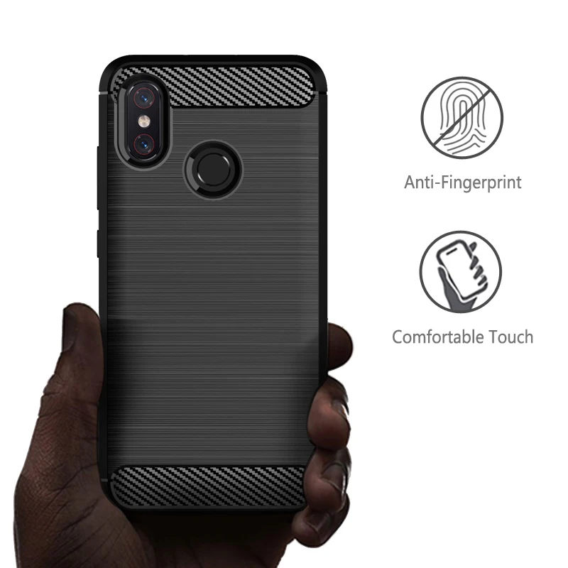 Чехол для Xiaomi Mi 8 SE Мягкий Силиконовый противоударный чехол из ТПУ матовый