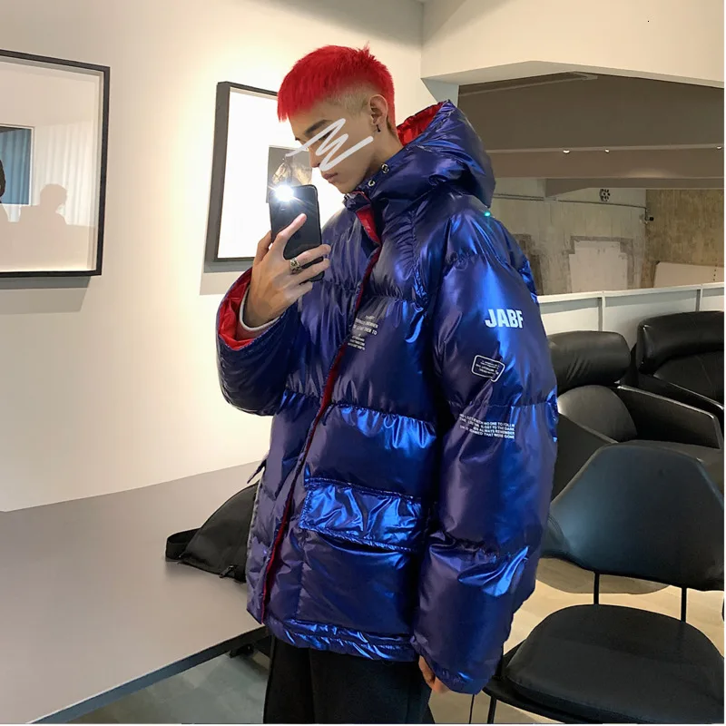 2019 зимняя новая трендовая свободная Толстая хлопковая куртка с капюшоном модная