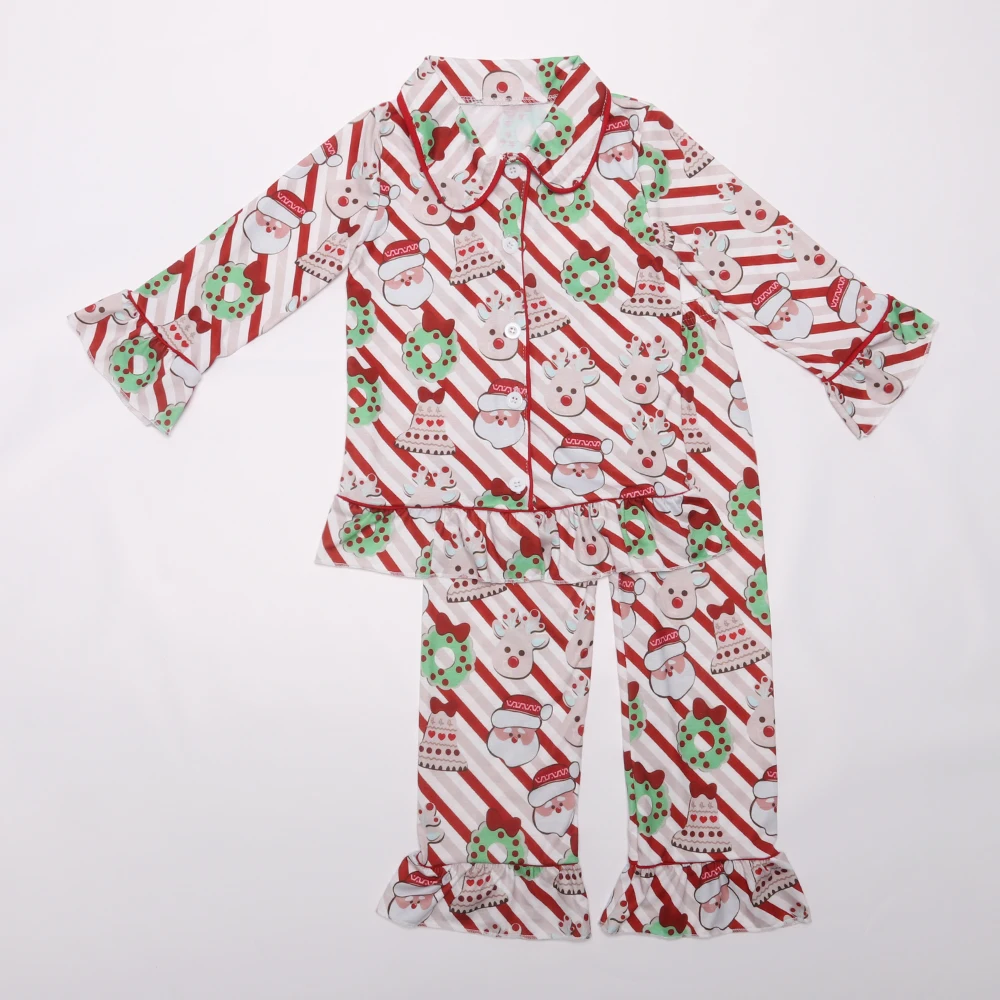 Комплект зимней одежды для детей одежда маленьких девочек Пижама Детский костюм