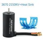Водонепроницаемый бесщеточный двигатель 3670 2150KV 2650KV для 18 1:8 110 1:10 RC Car Truck Tamiya GTR Traxxas RC Drift Racing Car