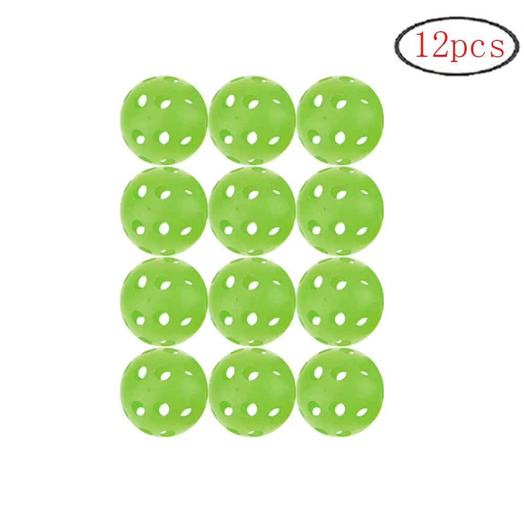 Уличный и спортивный мяч с отверстиями 45 мм Пластиковый Бейсбол тренировочный