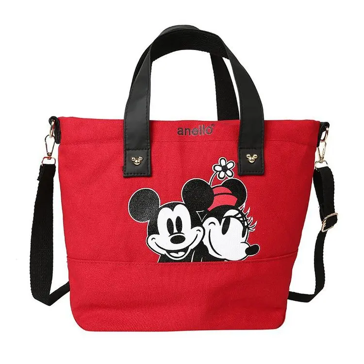 Новинка 2021 стильная модная женская сумка мультяшная Милая Холщовая Сумка для