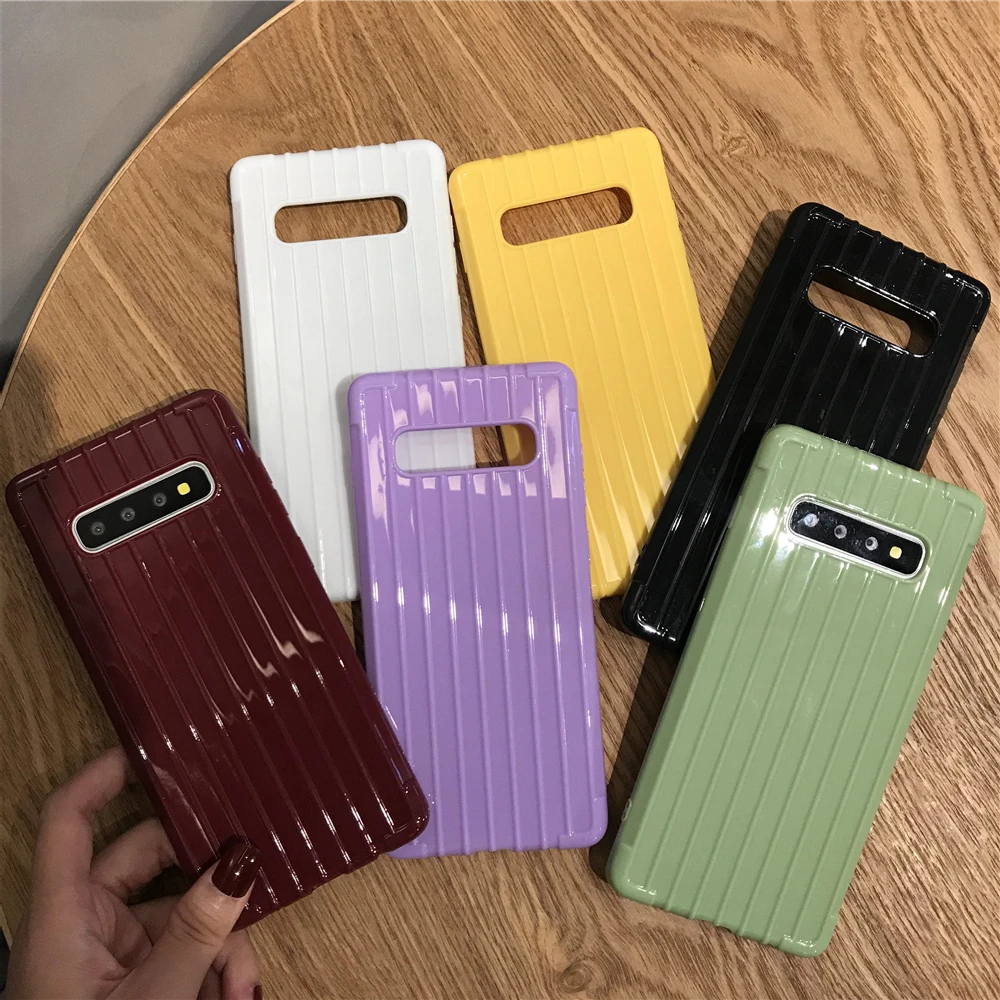 Горячий бронированный противоударный чехол для багажника Samsung Galaxy S10 Plus S10E S9 S8 Note