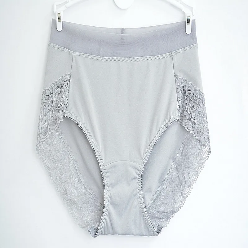 RUIN LN M-3XL, женские шелковые трусики, женские кружевные трусики, большая версия трусиков, женское нижнее белье, 4 штуки