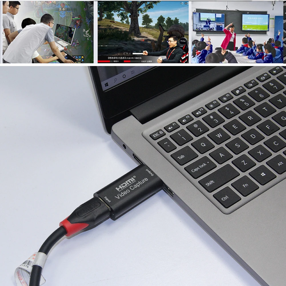 Карта захвата аудио-и видеосъемки USB 2 0 HD 1 канал HDMI-совместима с 1080P карта