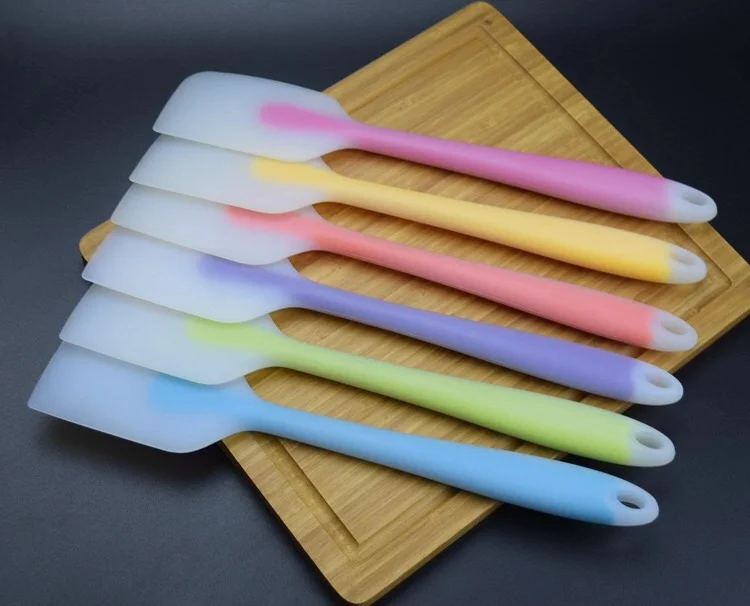 Инструменты для торта лопатка полупрозрачная силиконовая кухонный Миксер Для