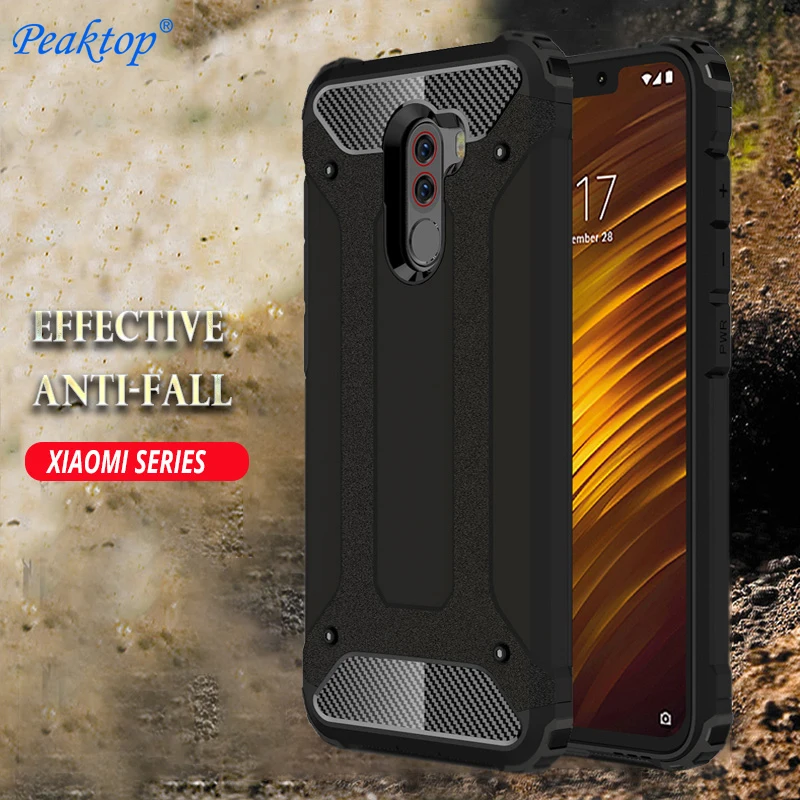 Бронированный противоударный чехол для Xiaomi MI Play MIX3 MiX 3 Max 2 MIX2S 5X 6X A1 A2 POCOPHONE F1 PC