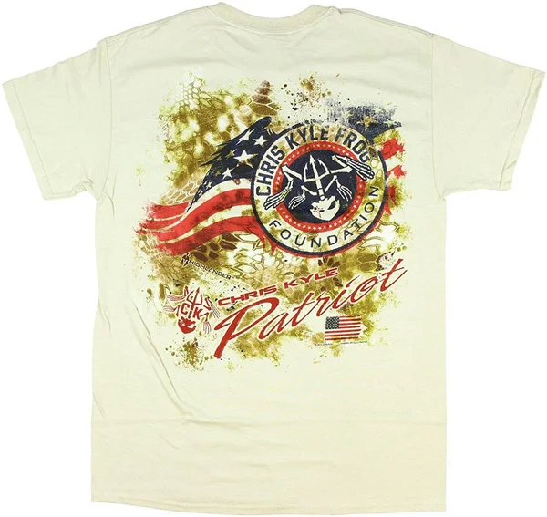 

Chris Kyle Frog Foundation Kryptek USA Men's T-Shirt