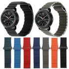 Ремешок из натуральной кожи для Samsung Gear Sport S2 Classic S3 Frontier Active gt 2 Galaxy 40 44 42 46 мм