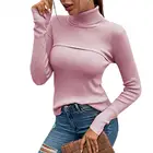 Женская Осенняя футболка, женская сексуальная Базовая футболка с вырезом и длинными рукавами, топ в рубчик, Женские повседневные топы, футболка, рубашки