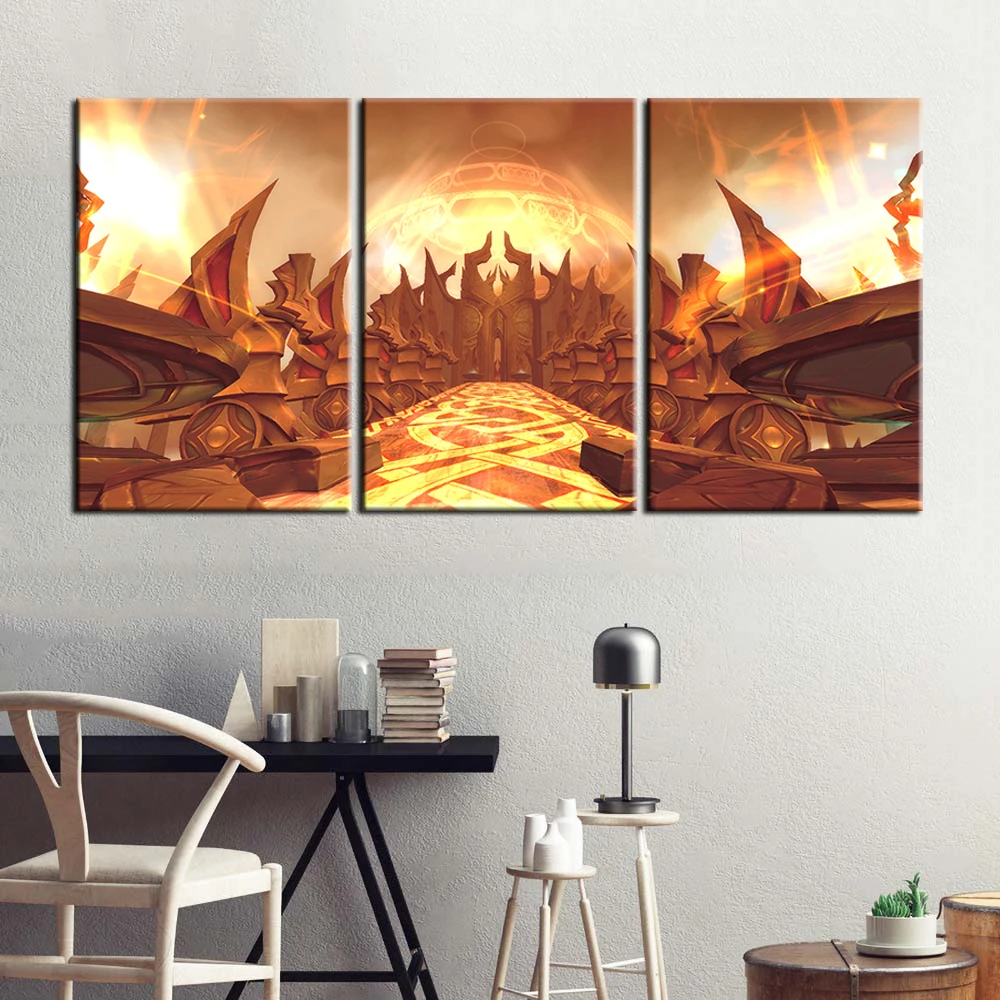 

Classical Video Game World of Warcraft Poster HD Picture WOW Oil Painting on Canvas Wall Decor Murals for Home Decor Wall Cover