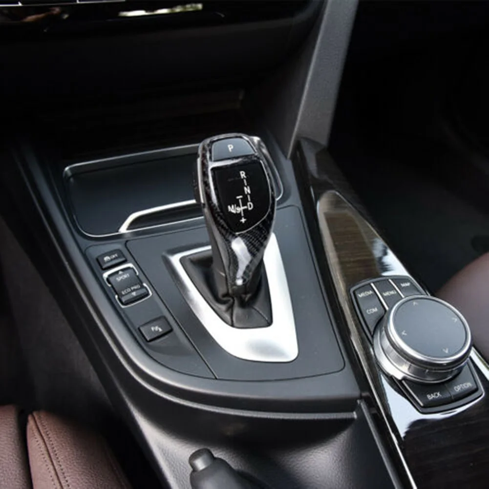 

DIY Carbon Fiber Cover Decoration Tool Trim Gear Knob Cover Protection