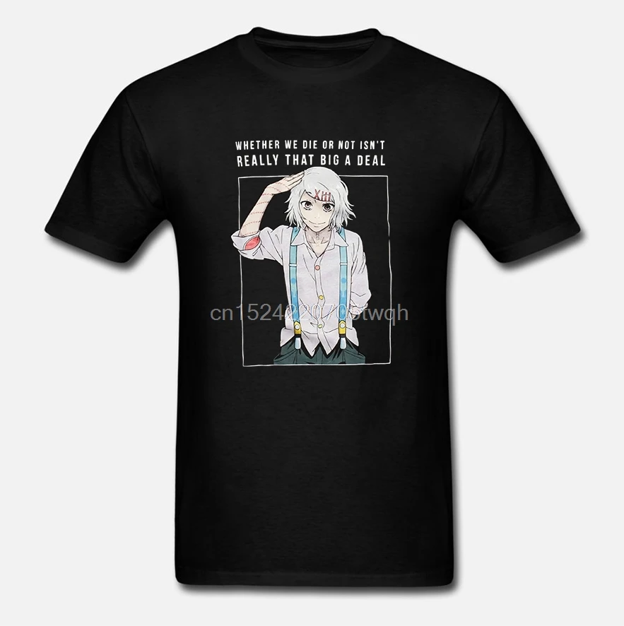 Забавные футболки модная мужская футболка Токийский Гуль Джузо сузуя цитата