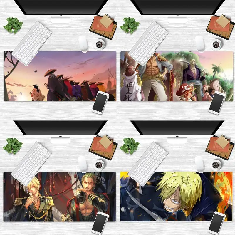 

Anime One Piece Funny Luffy Gamer Speed Mice Retail Small Rubber Mousepad Game Office Mouse Mat pad Laptop Cushion mouse pad