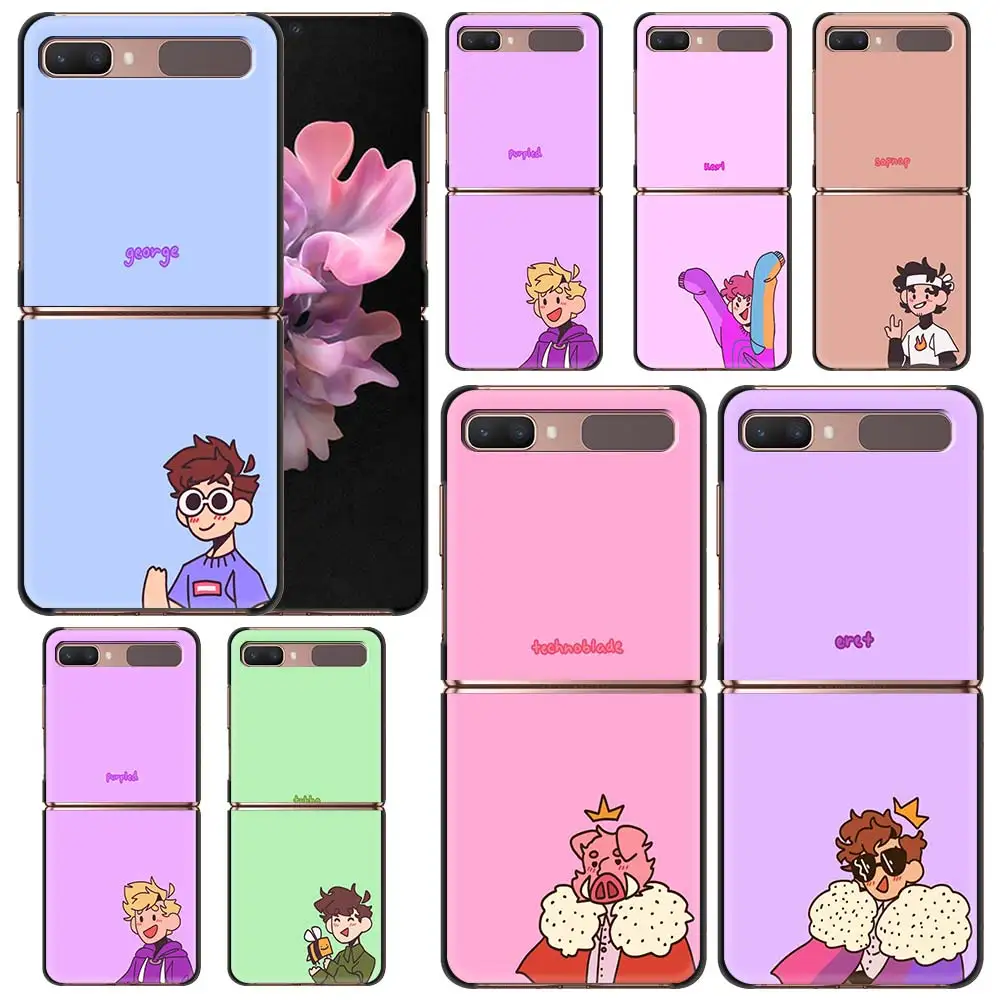 

PC Case for Samsung Z Flip Hard Plastic Smart Phone Bag Galaxy Z Flip 5G Folding Splitting Cover Coque Dream Smp Shell Capa Bag