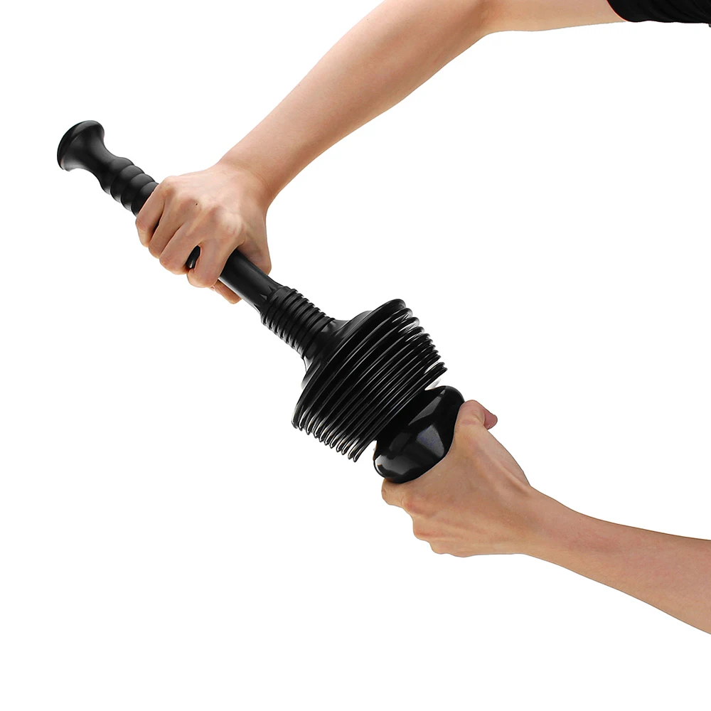 ГОРЯЧИЙ высокого давления Мощный Ручной Плунжер для раковины гибкий съемный