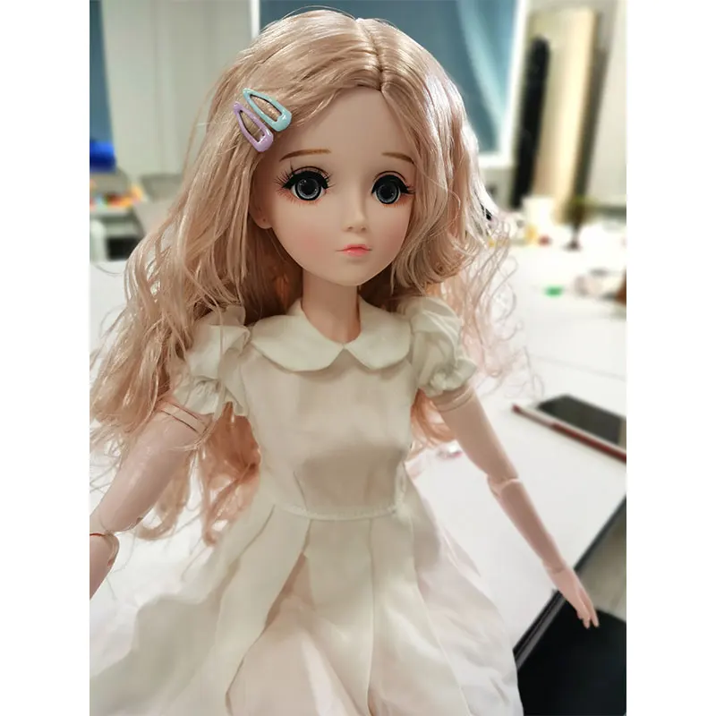 BJD Кукла Одежда Платье для 1/3 1/4 1/6 DIY аксессуары белая юбка костюм игрушки девочек
