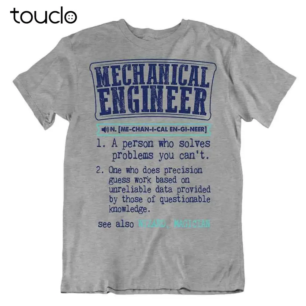 

Mechanical Engineer T-Shirt Heroes Tshirt Awesome Joke Tee