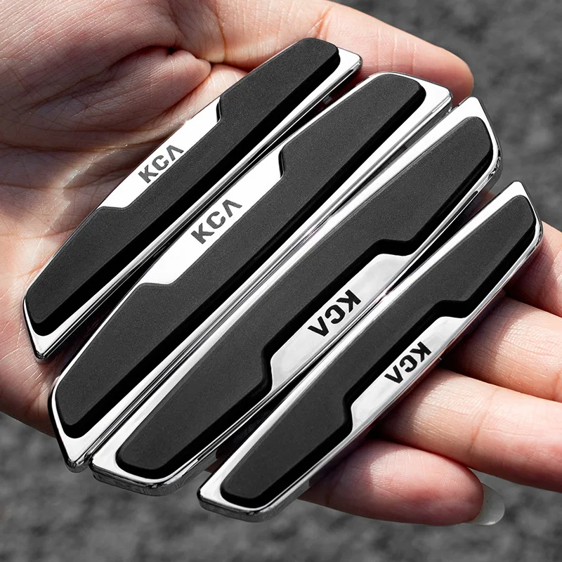 

4PCS Car Crash Strip Door Anti Chafing and Anti Chafing Adhesive Strip Loading Stickers for Car Safety Protection Articles 9cm