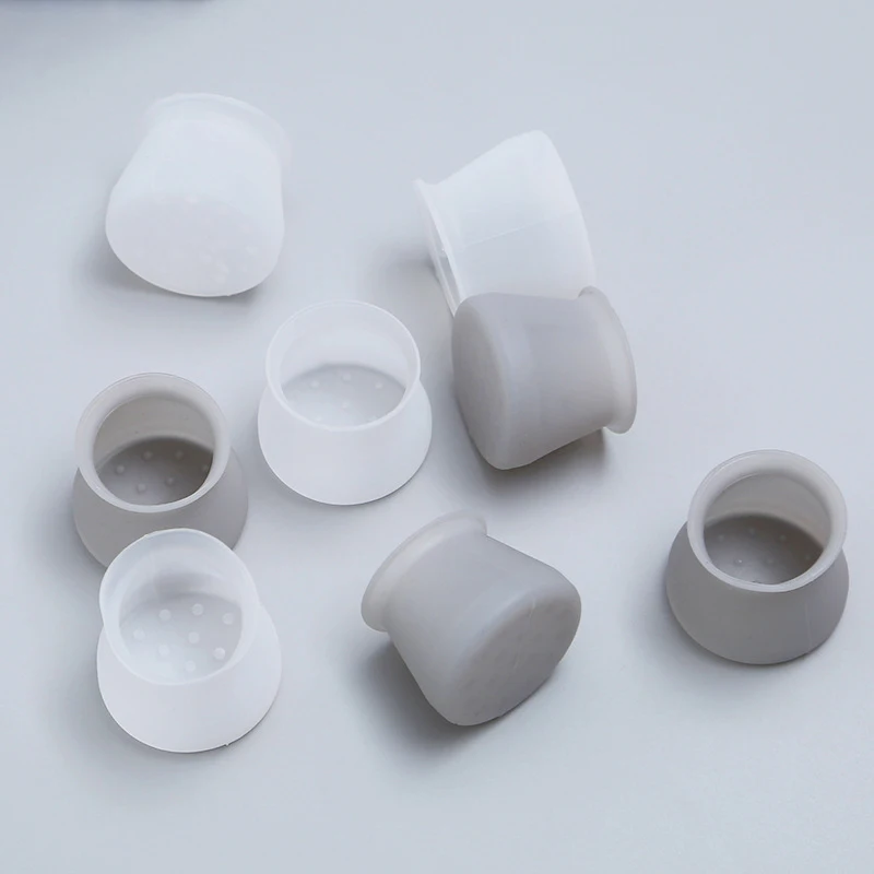 

New PVC Furniture Leg Protection Cover Table Feet Pad Floor Protector For Chair Leg Floor Protection Anti-slip Table Legs 20pcs