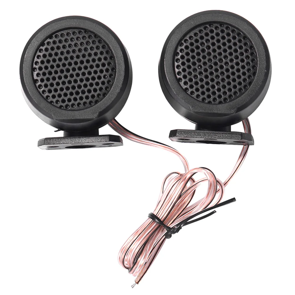 

Car Tweeter Durable Practical Multi-functional Classic Texture 500W 4Ω Dome Speaker High Frequency Auto Audio Loudspeakers