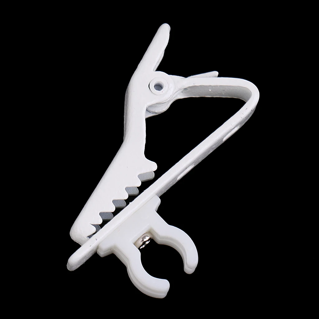 1 шт. белый зажим для галстука на лацкан микрофона 6 мм лацкана петличный микрофон