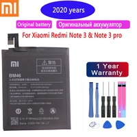 2020 years original bm46 replacement battery 4050mah for xiaomi redmi note 3 note3 pro note3 redrice authentic phone batteries