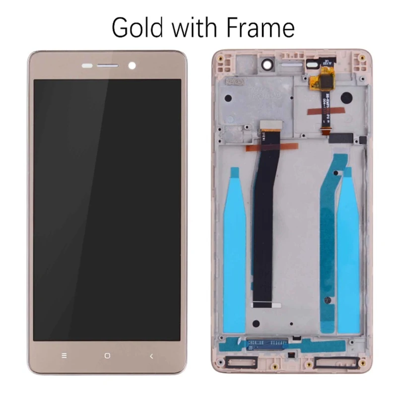 Дигитайзер для Xiaomi Redmi 3S ЖК-дисплей с сенсорным экраном рамка в сборе 3 Pro/ Pro