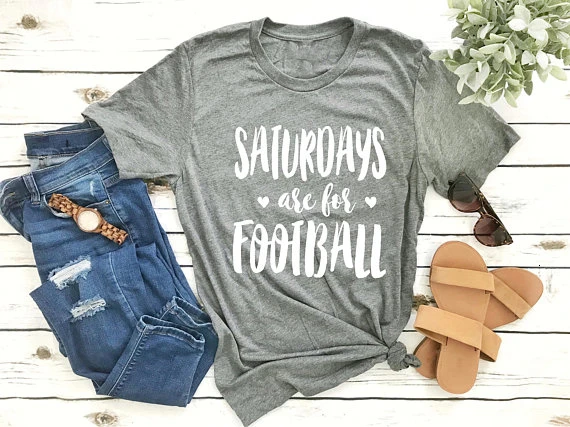 

Saturdays are for F*otball UNISEX T-shirt Cute Shir Graphic tees fashion slogan funny tops grunge tumblr art party t shirt K693